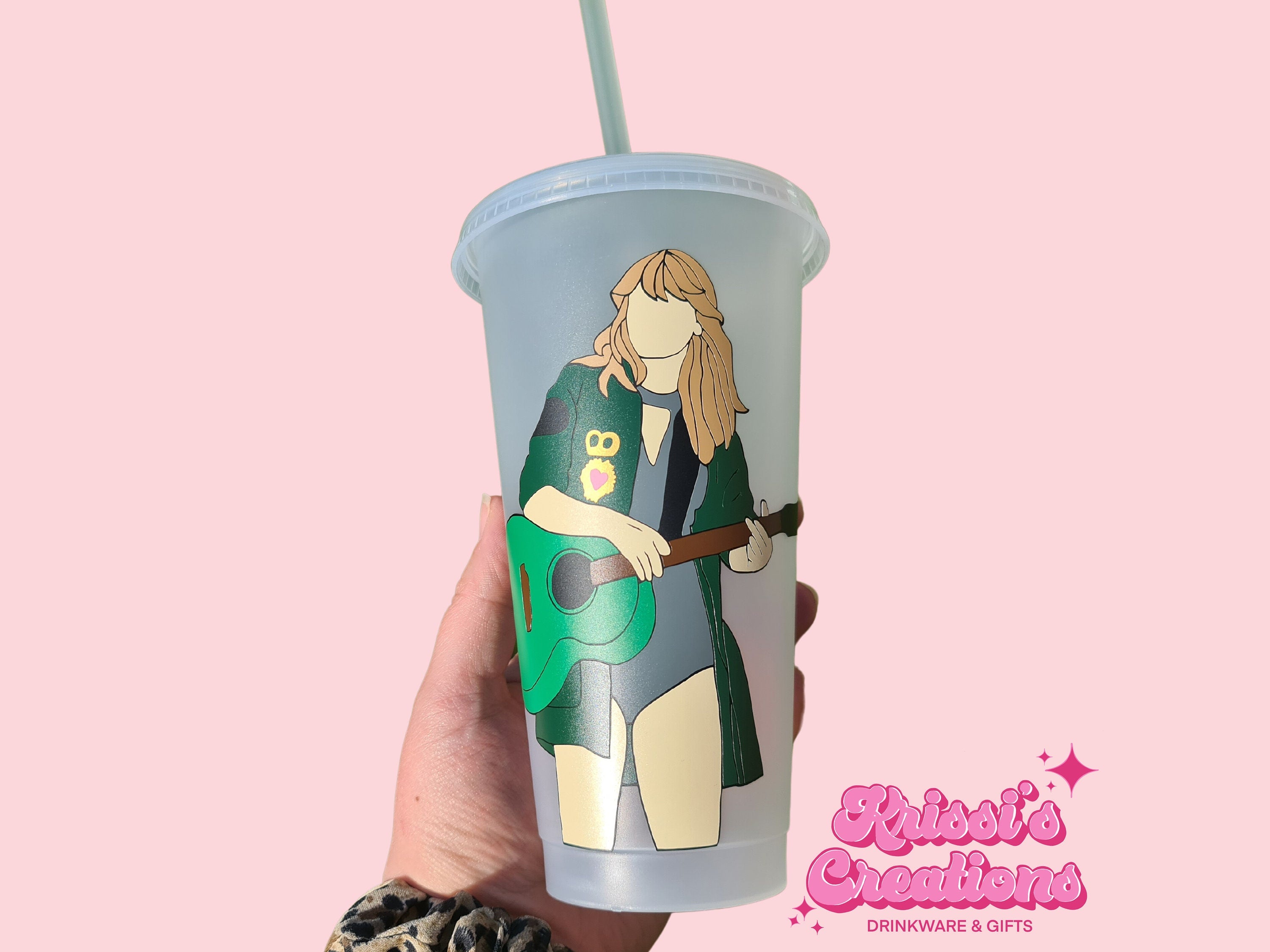 Taylor Swift Reusable Starbucks Cold Cup – Royal