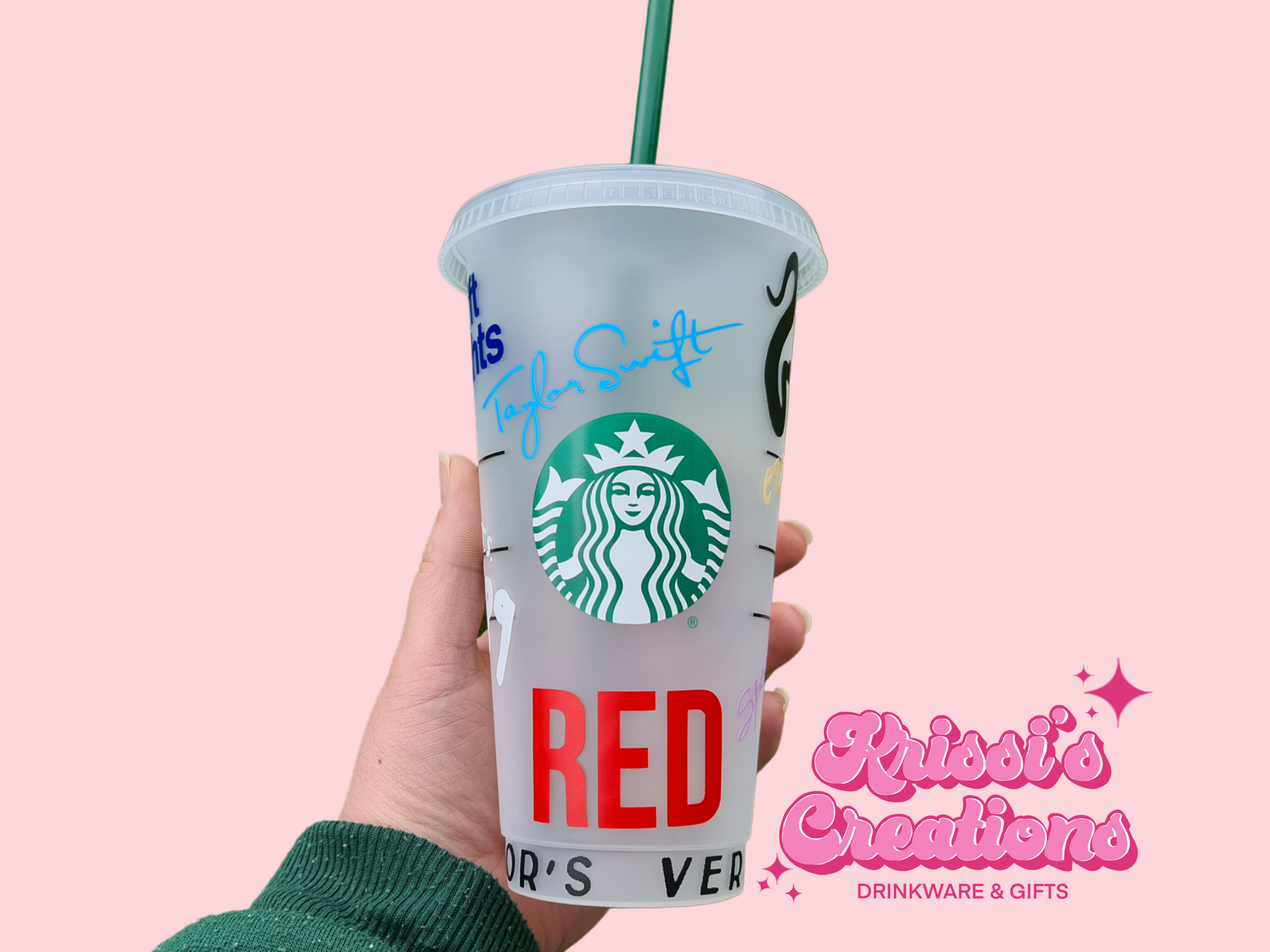 Taylor Swift Tumbler Cup With Straw Taylor Swift Albums Cup 