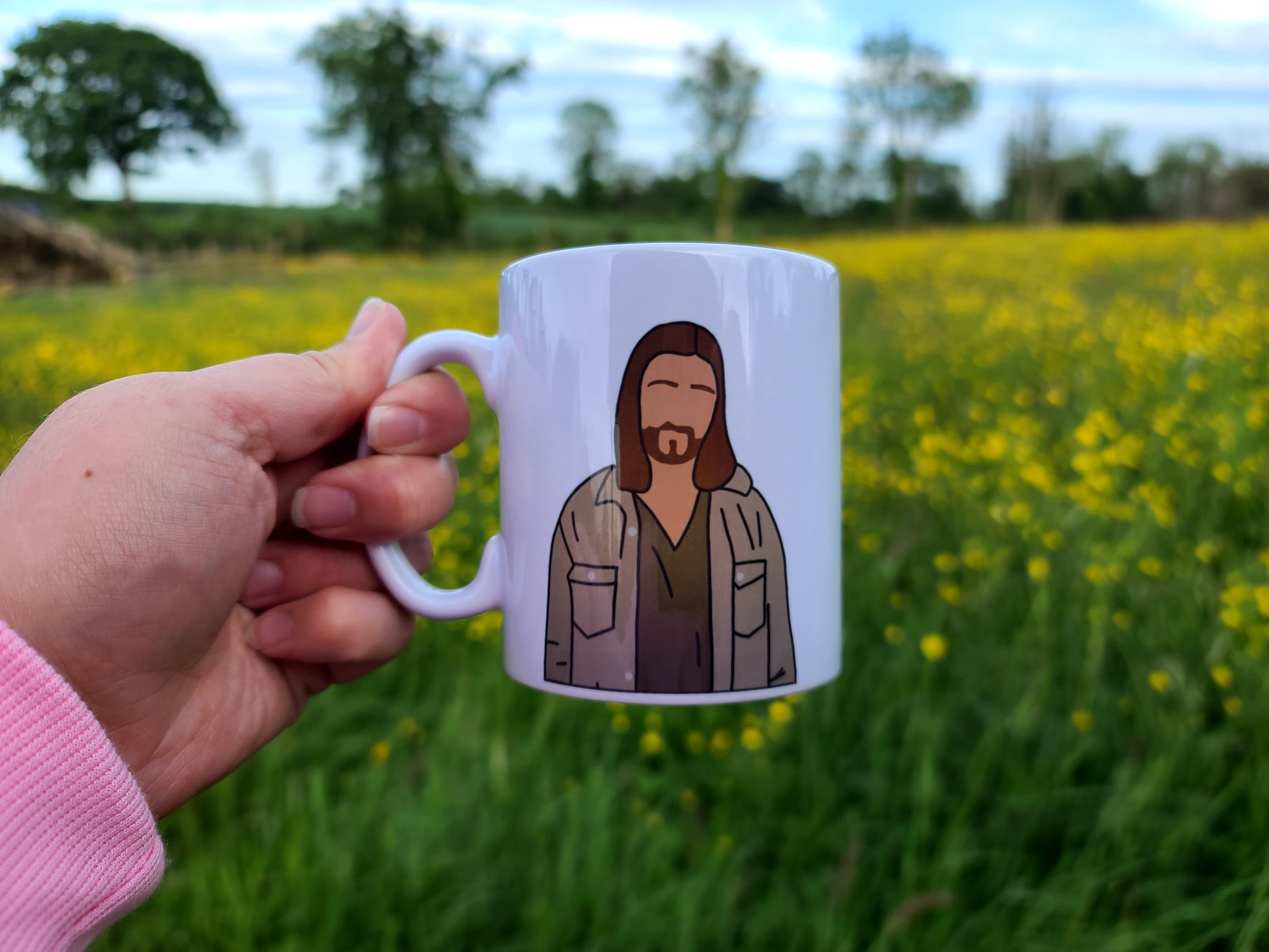 Noah Kahan 10oz mug / bespoke illustration perfect merch gift for Noah Kahan fans.