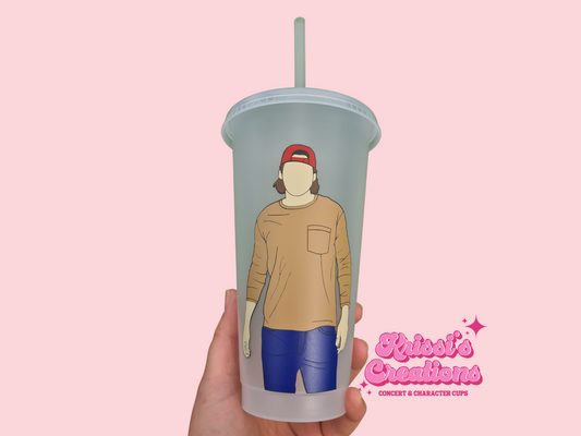 Morgan Wallen 24oz Cold Cup / Starbucks Custom Tumbler Cup / Personalised Country Music Concert Tickets / Reusable Quotes Cup Straw and Lid