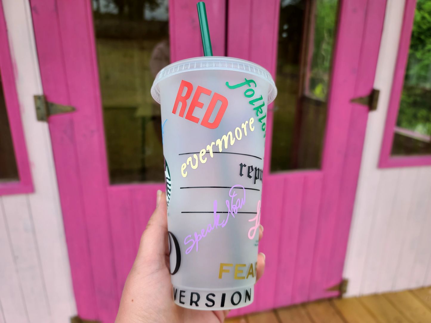 Taylor Swift Album's Starbucks Cup