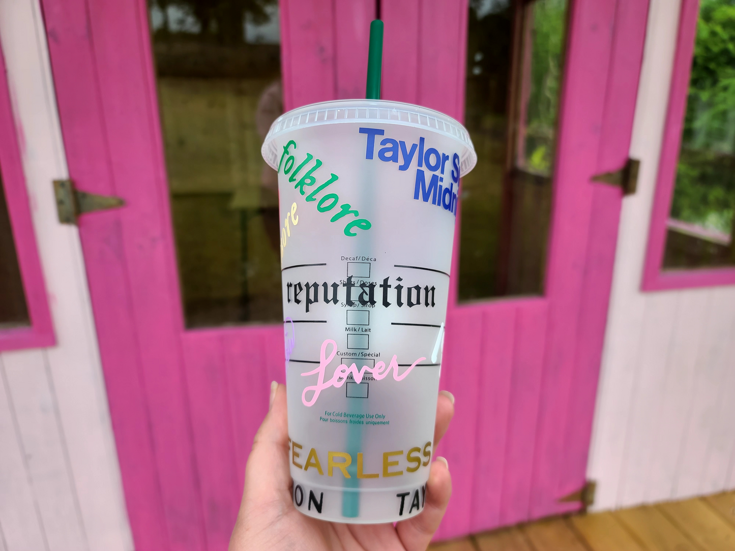 Taylor Swift Album's Starbucks Cup